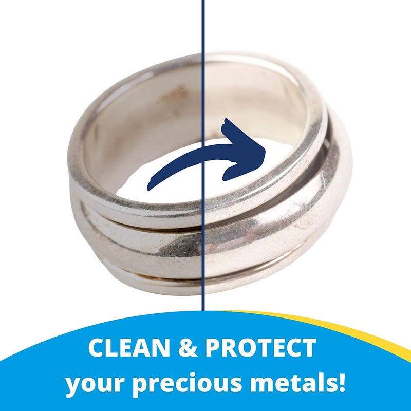 Carbona Silver Wipes | Metal Cleaner & Polish | 12 Wipes, 2 Pack - Image 5